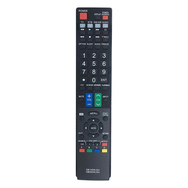 GB118WJSA Remote For TV GB005WJSA GA890WJSA GB004WJSA