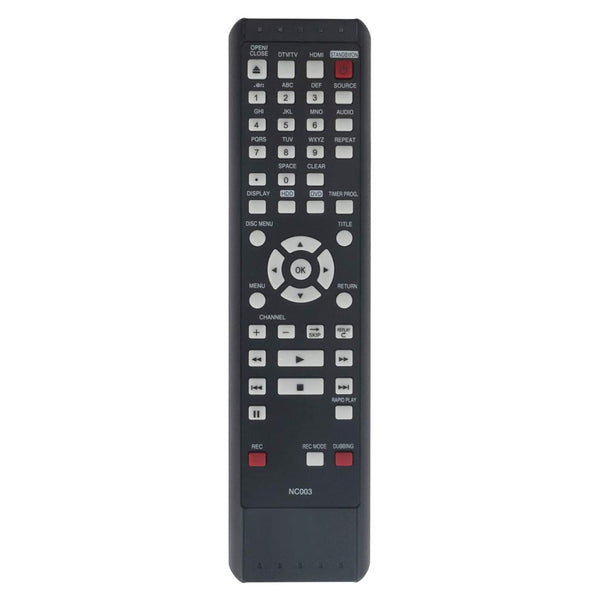 NC003UD Remote Control For HDD DVDR Player MDR515HF7 MDR533HF7