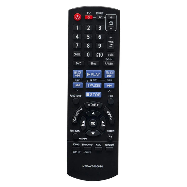 N2QAYB000624 Remote Control fit for DVD Home Theater Sound System SCXH150 SAXH150 SC-XH150 SA-XH150