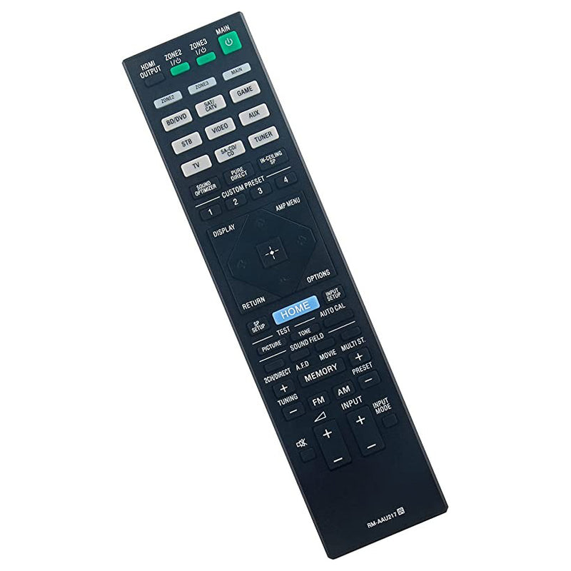 RM-AAU217 Remote Control for Receiver STR-ZA5000ES STR-ZA2100ES STRZA1100ES STRZA3100ES