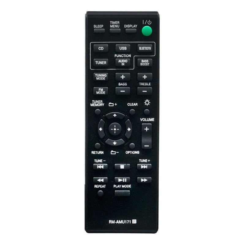 RM-AMU171 Remote Control fit for Hi-Fi Stereo Audio System CMT-BT60B CMT-BT80WB CMT-SBT300WB HCD-SBT100 HCD-SBT300W