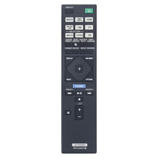 RMT-AA320U  Remote Control for  Receiver STR-DN1080 STRDN1080 RMTAA320U Remote Controller