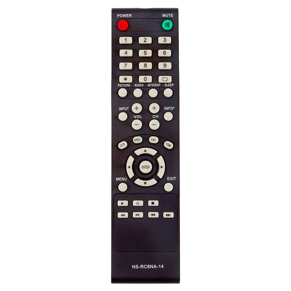 NS-RC6NA-14 Remote Control For TV NS-24E40SNA14 NS-32D20SNA14