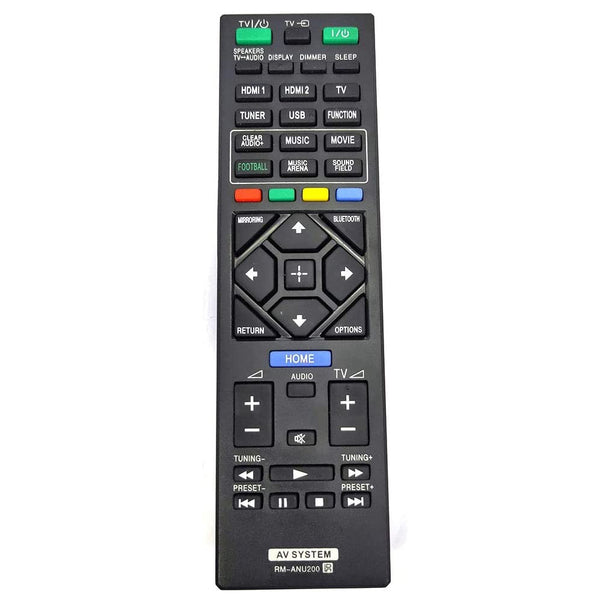 RM-ANU200 for Home Theater System Remote Control HT-IV300 SS-WSIV300 SS-CTIV300 SS-TSIV300