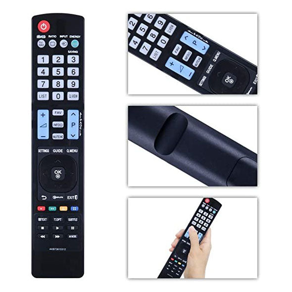 AKB73615312 Remote Control for 32LS4600 47LS4600 50PA4500 32LD350C 55LS5600-UD 50PA4900UD