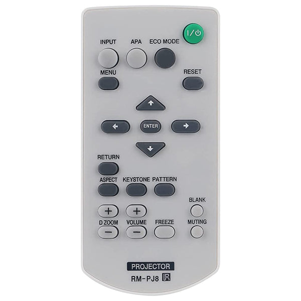 RM-PJ8 Remote for VPL-CX63 VPL-CX70 VPL-CX80 VPL-EX120 VPL-EX145 VPL-EX175 VPL-ES2 VPL- ES4