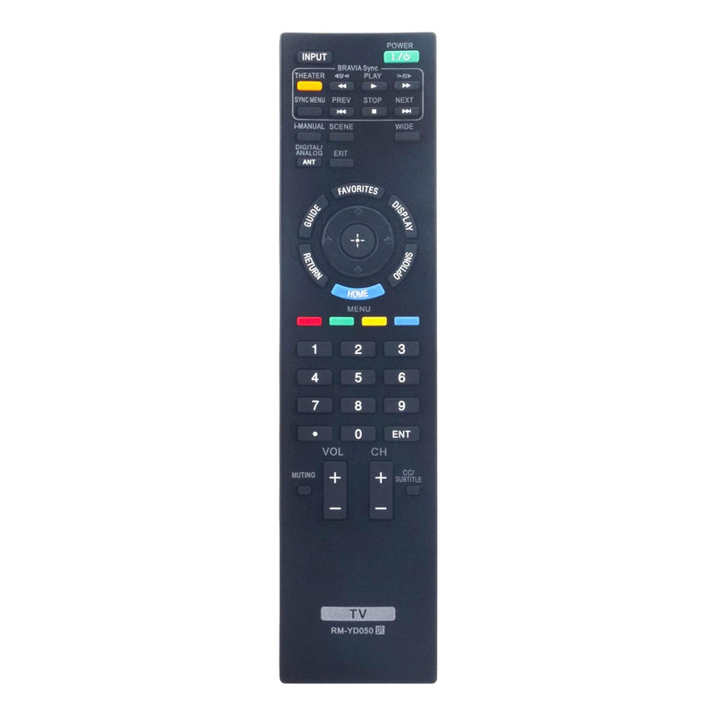 RM-YD050 Remote for LCD TV KDL-32EX407 KDL-40EX407 KDL-60EX500 KDL-55EX500 KDL-46EX401 KDL-40EX400