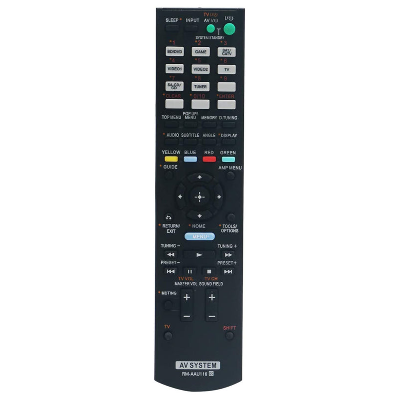 RM-AAU116  Remote Control for Receiver STR-KS380 STR-KS470