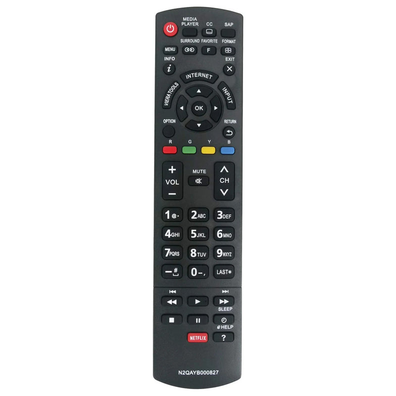 N2QAYB000827 Remote Control fit for Smart TV TC-50PS64 TC-65PS64 TC-P42S60