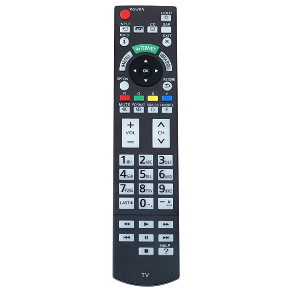 N2QAYB000703 Remote Control For TV TC-L42ET5 TC-L47DT50 TC-L47WT50 TC-P55VT50 TC-P65GT50 TC-L55LE54