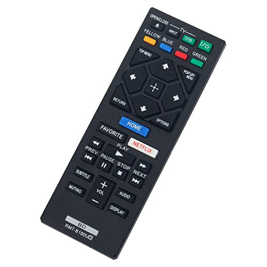 RMT-B100U Remote fit for Blu-ray Disc DVD Player BDP-BX150 BDP-BX370 BDP-BX650 BDP-S1500 BDP-S1700 BDP-S2500 BDP-S2900