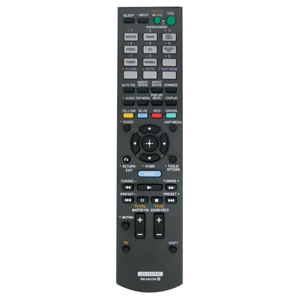 RM-AAU104 Remote fit for Receiver 3D Home Theater Audio Video System STR-DH520 HT-DDW3500 STR-K3500SW