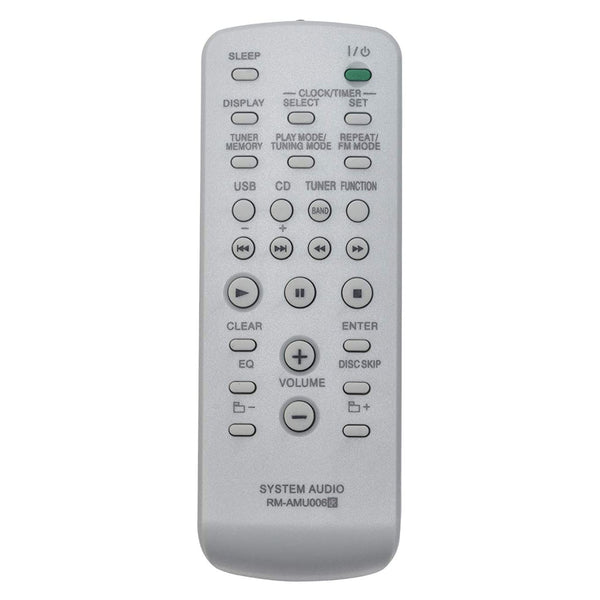 RM-AMU006 Remote Control for FST-ZUX9 LBT-ZUX9 MHC-EX8 MHC-EC69 MHC-GT222 MHC-GT555 Mini Hi-Fi Component System