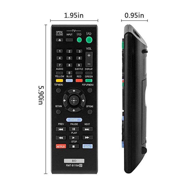 Remote Control RMT-B119A For Blu-Ray Disc DVD Player BDP-S390 BDP-S590 BDP-BX110BDP-BX510