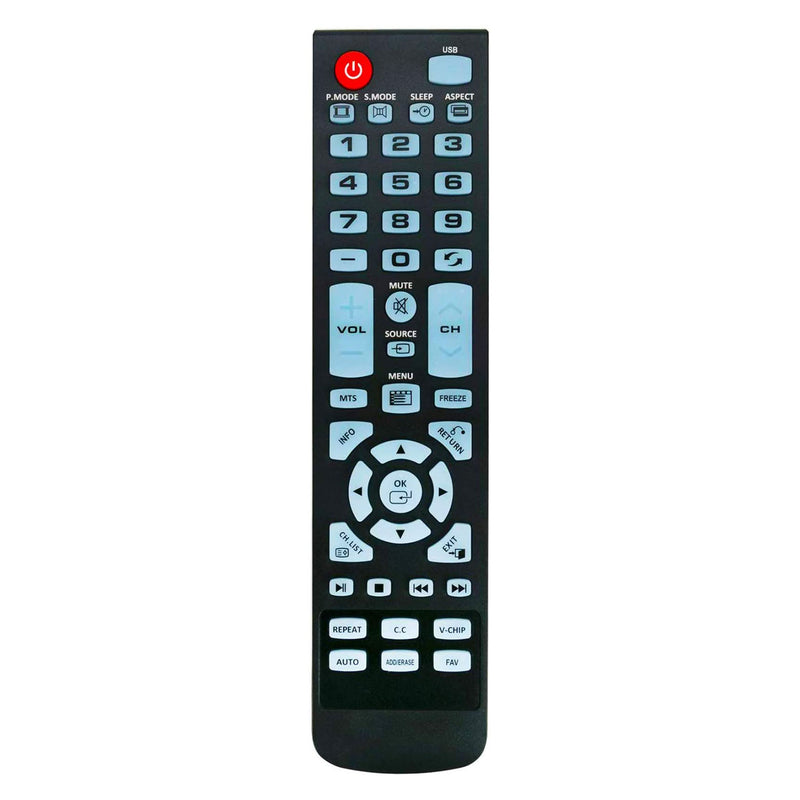 XHY3533 Remote fit for LCD HD TV ELEFW4016 ELEFW5517 ELEFJ191 ELEFT436 ELEFW195 ELEFT426 ELCFT194