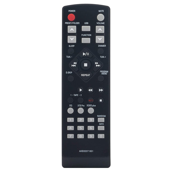 AKB32371601 Remote Control Fit for Home Audio Mini Hi-Fi System MCD112B MCD112-A1U MCS112F MCD212B