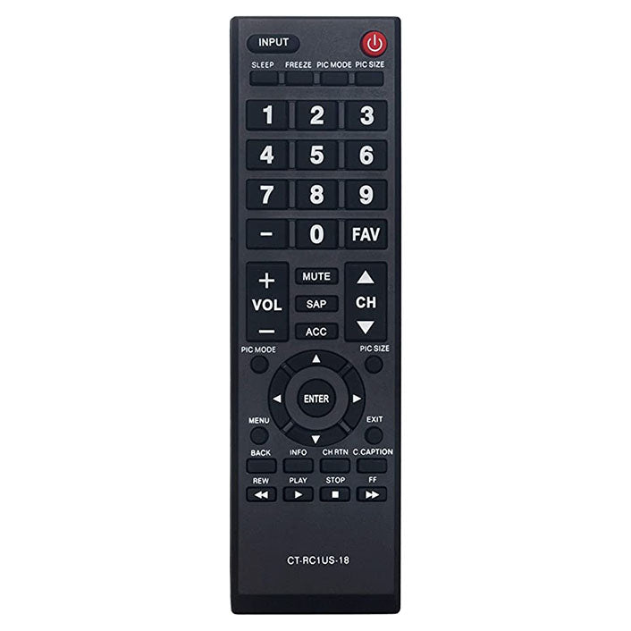CT-RC1US-18 Remote Control For TV 32L220U19 32L310U18 49L510U18 55L510U18