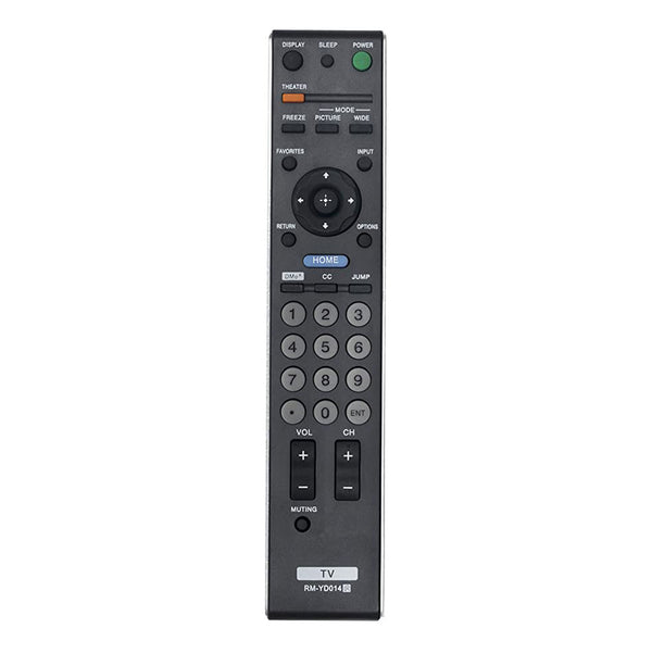 RM-YD014 Remote fits for TV KDL32XBR4 KDF37H1000 KDL40D3000 KDL40V3000 KDL-46WL135 KDL-46W4100 KDL-52W4100