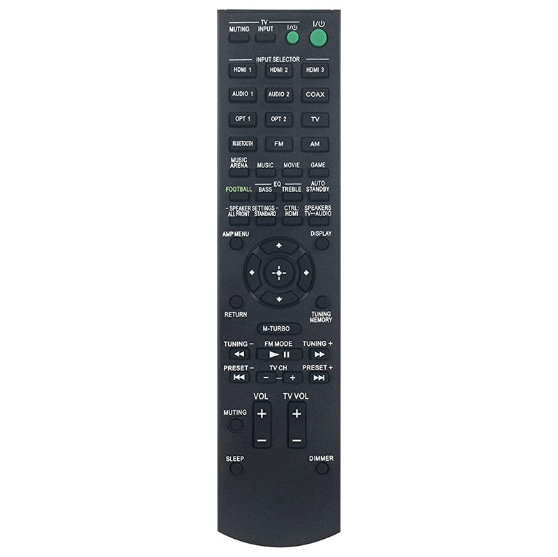 RM-AAU205 Remote for Home Theater Receiver HT-M22 STR-K55SW  SS-SRP77M SS-MSP22M SS-CNP77M