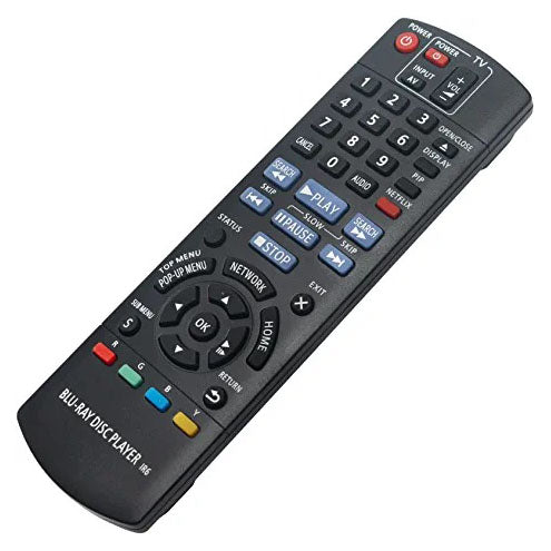 Remote Control N2QAYB000575 Compatible with Blu-ray Disc Player DMP-BD75 DMP-BD755