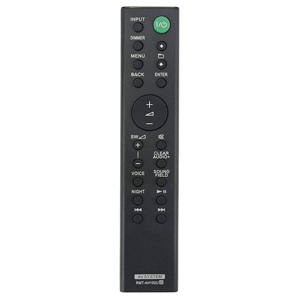 RMT-AH102U Remote fit for Home Theatre System HT-CT390 SS-RT3 Sound Bar