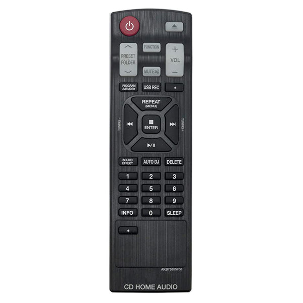 AKB73655706 Remote Control Compatible with  MINI Hi-Fi System CM4630 CM4630F CMS4520W