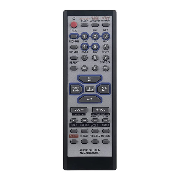 N2QAHB000057 Remote fit for CD Stereo System SC-AK330 SC-AK333 SC-AK230 SB-AK230 SA-AK333 SB-AK330