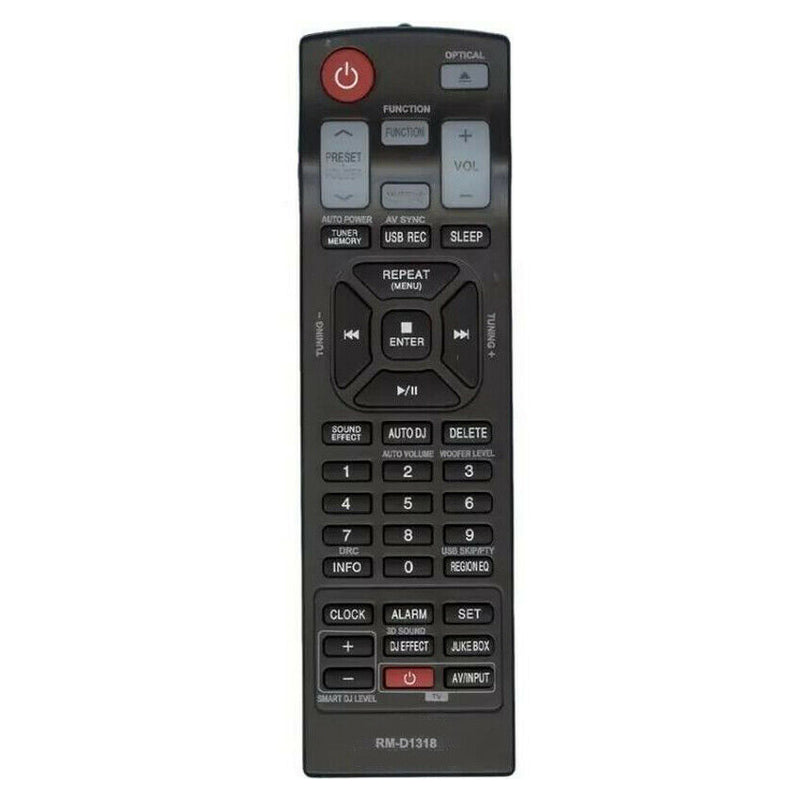 RM-D1318 For Soundbar CD Audio Remote Control AKB73575401 AKB73655763