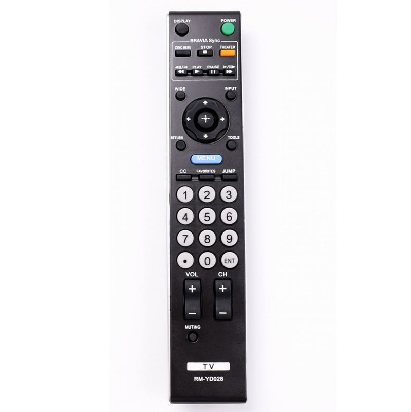 TV Remote Control RM-YD028 for Bravia KDL-46VE5 KDL-52S5100 KDL32L5000 KDL46S5100