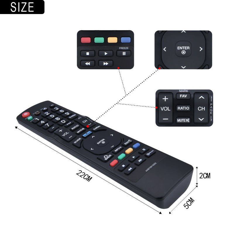 AKB72915252 Remote Control for LED LCD TV 26LK330 32LK330 32LV2530 22LK330