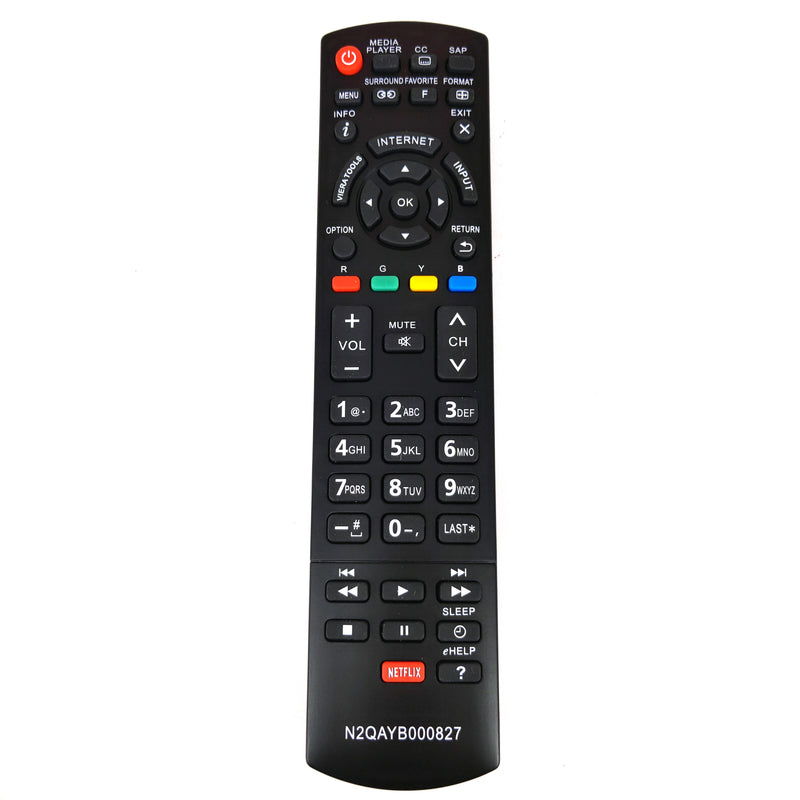 N2QAYB000827 Remote Control fit for Smart TV TC-50PS64 TC-65PS64 TC-P42S60