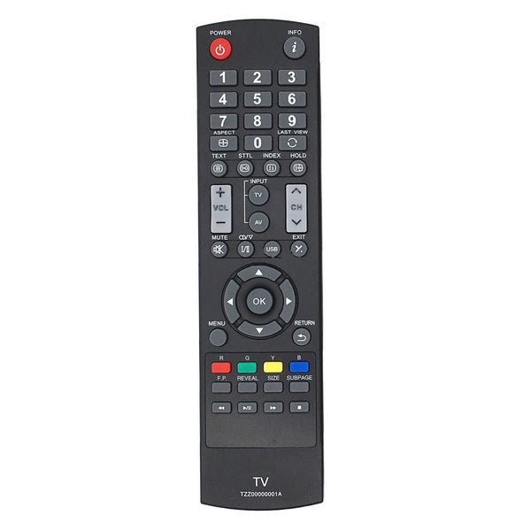 TZZ00000001A TZZ00000004A LCD LED TV Remote Control