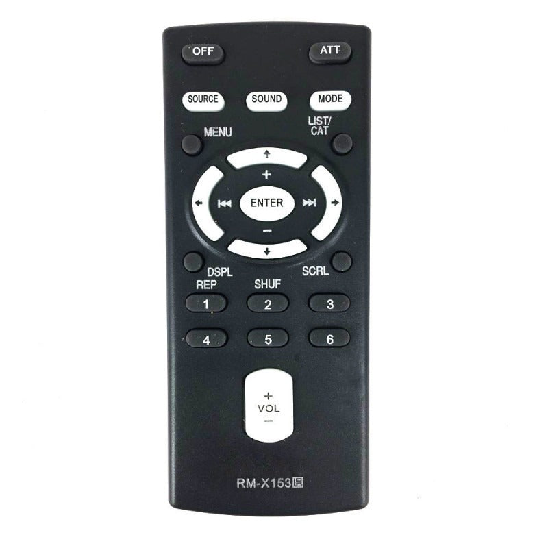 RM-X153 Remote Control fit for FM/AM Compact Disc Player CDX-GT820IP CDX-F5510 CDX-GT35UW CDX-MP450FP