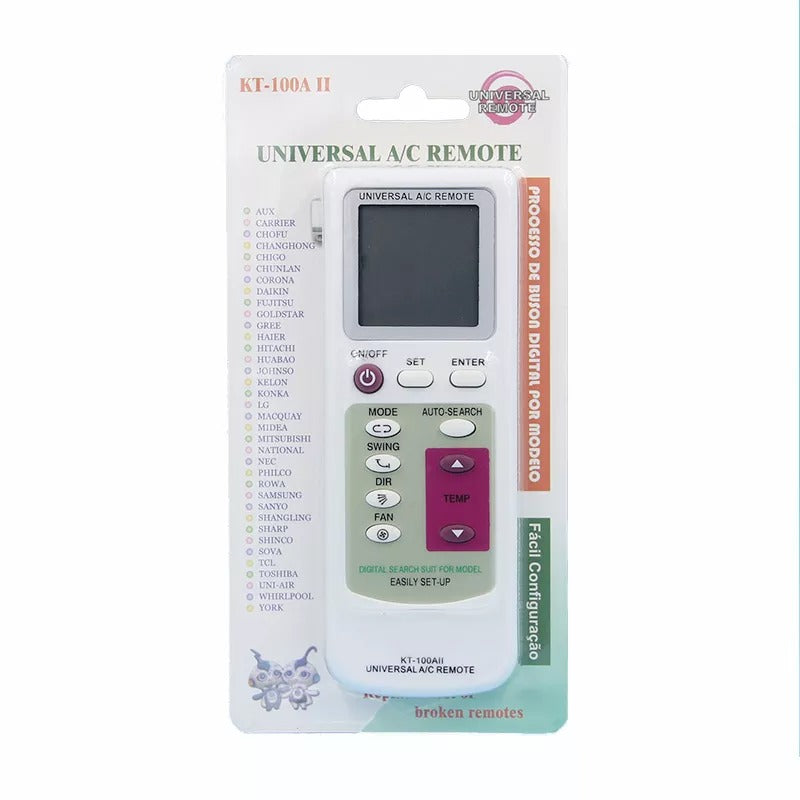 KT-109 II AC Remote Control For Air Conditioner (Without Stand)