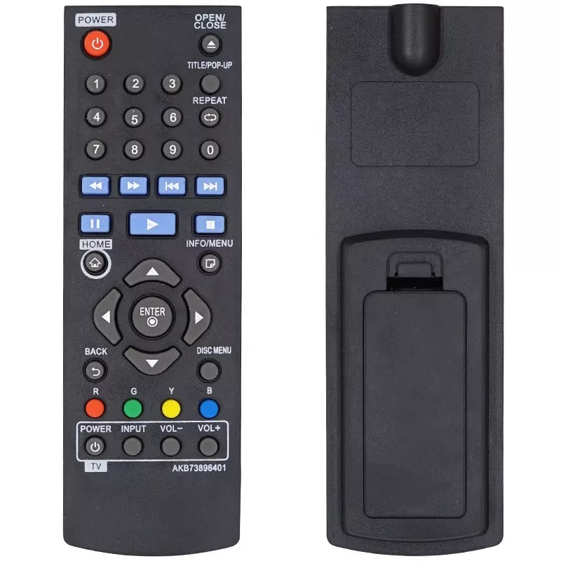 AKB73896401 Remote Control For BLU RAY DISC DVD Player BP135 BP175 BP255 BP300 BP335W BP340 BP350