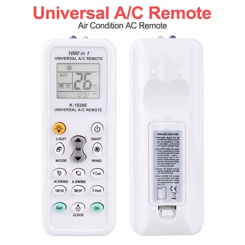 Air Conditioning K-1028E Remote Control Air Conditioning LCD Remote Control