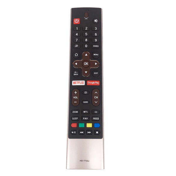 HS-7700J For Smart TV LCD LED Voice Remote Control