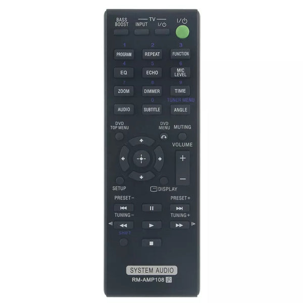 Remote control RM-AMP108 Use For TV MHC-ECL6D MHC-ECL7D HCD-ECL6D HCD-ECL7D