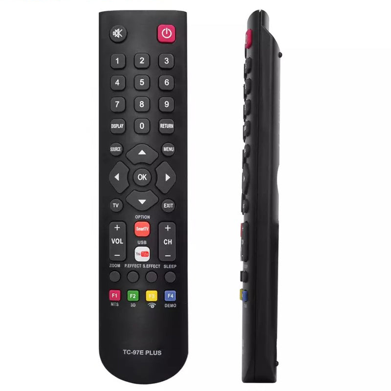 TC-97E PLUS RC3000E01 RC3000E02 08-RC3000E-RM201AA LCD LED Smart TV Remote Control