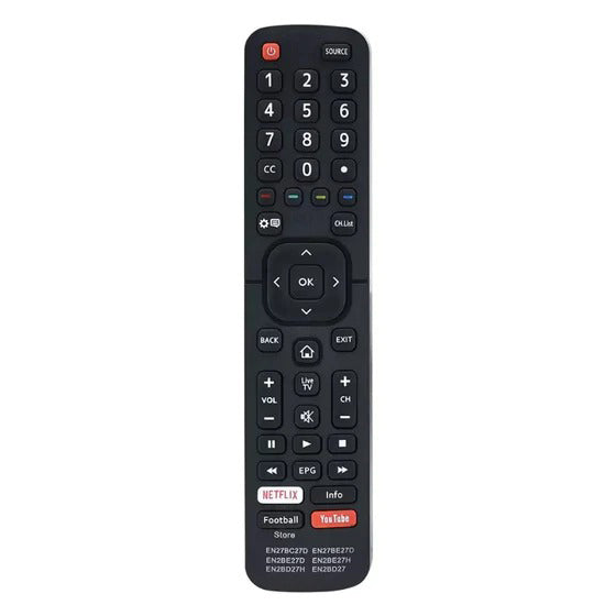 6 in 1 Remote Control For Smart TVS EN27BC27D EN2BE27D EN2BD27H EN2BC27D