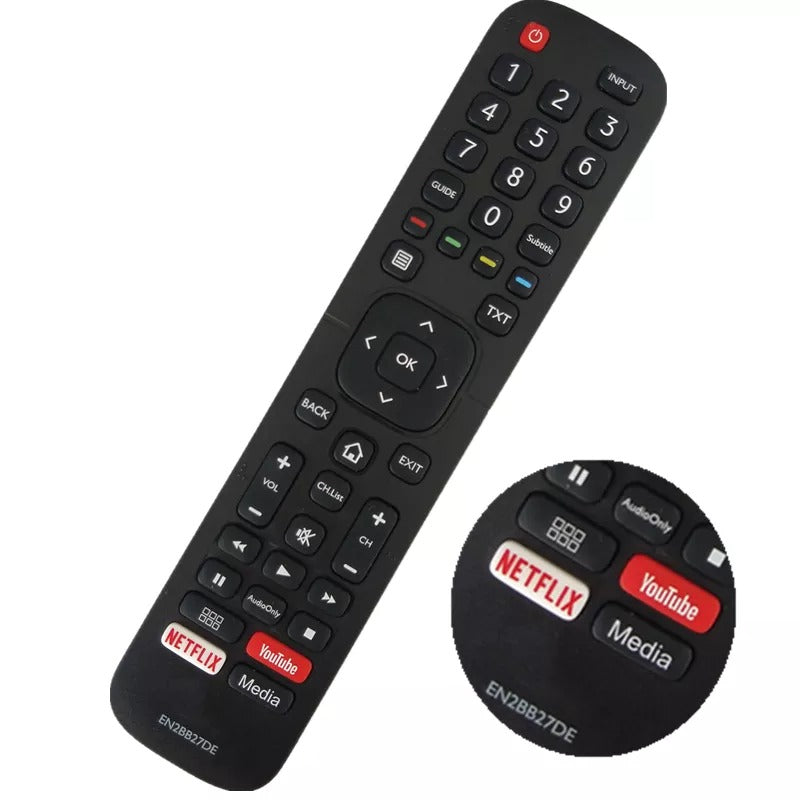 New EN2BB27DE TV Remote Control For LCD U55 65D9000H U65 75E9000H