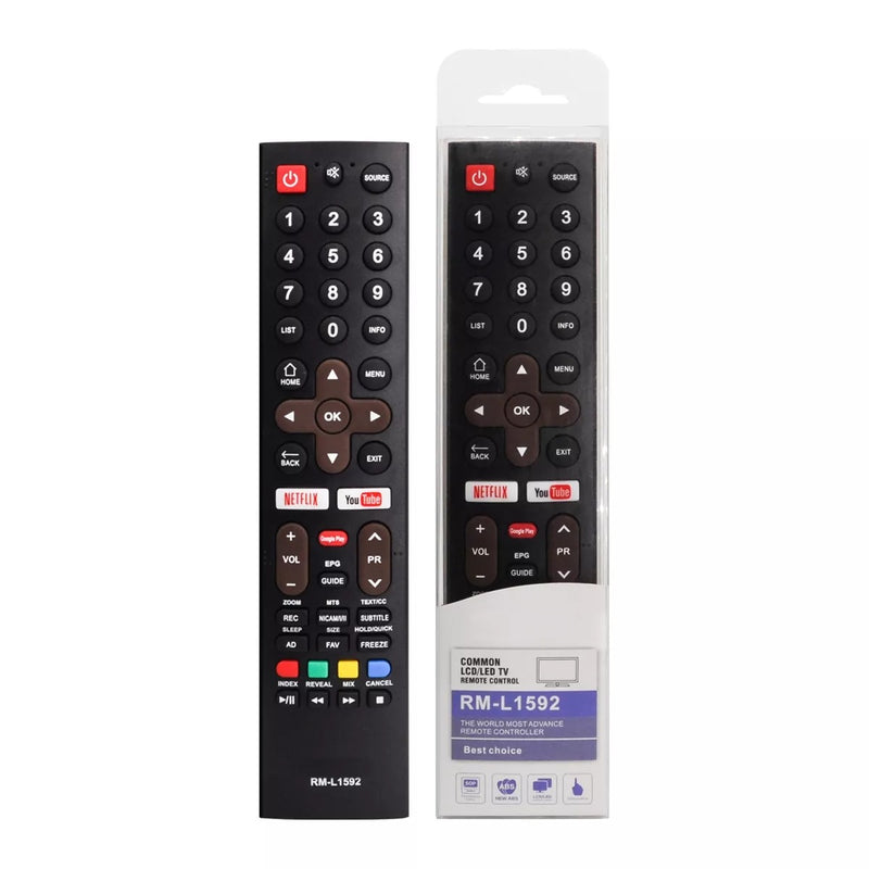 RM-L1592 Remote Control for LED LCD Smart TV Remote Controller