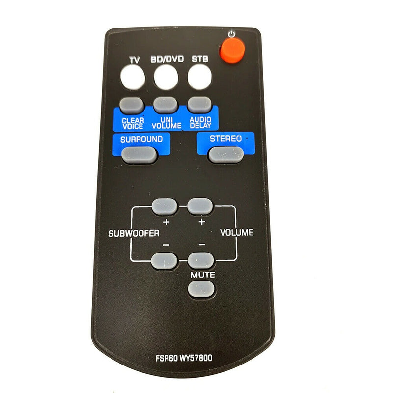 FSR60 WY57800 Remote Control For SoundBar ATS-1010 YAS-101 YAS101BL AS101BL