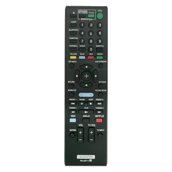 RM-ADP111 TV Remote Control For Blu-Ray Home Theater BDV-E2100 BDV-E4100