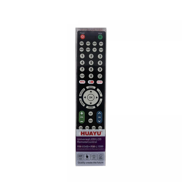 RM-L1599 LED LCD Remote Control For RM-034S+ Remote