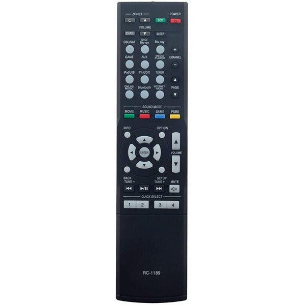 RC-1189 Remote Control For AVR-S700W AVR-S710W AVR-X1100 LCD LED TV