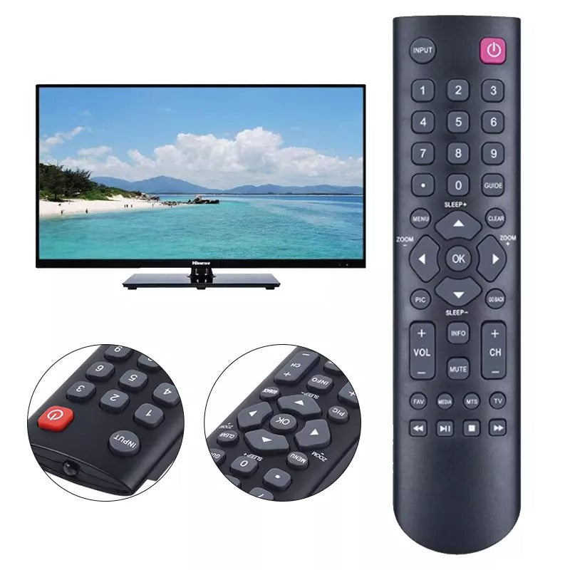 RC2000N 0106-520W37-E003X RC3000N01 Remote Control For TV 32B2800 32D2700 Compatible With 55FS4610 48FS4690