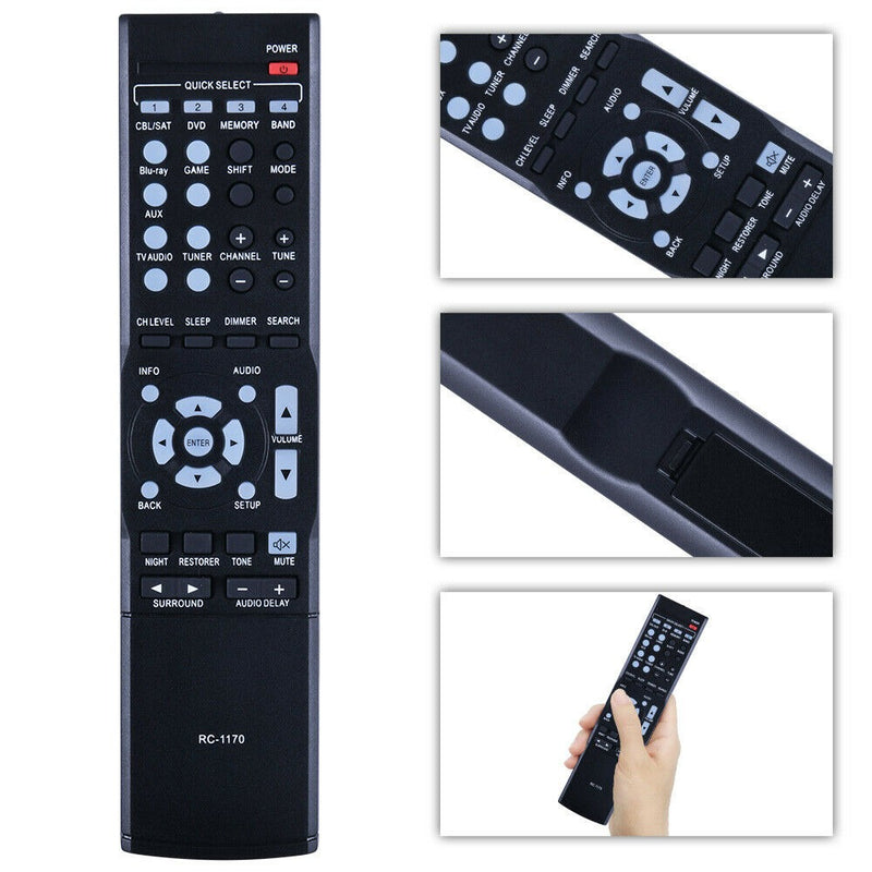 Remote Control RC-1170 For Receiver System Remote Commander