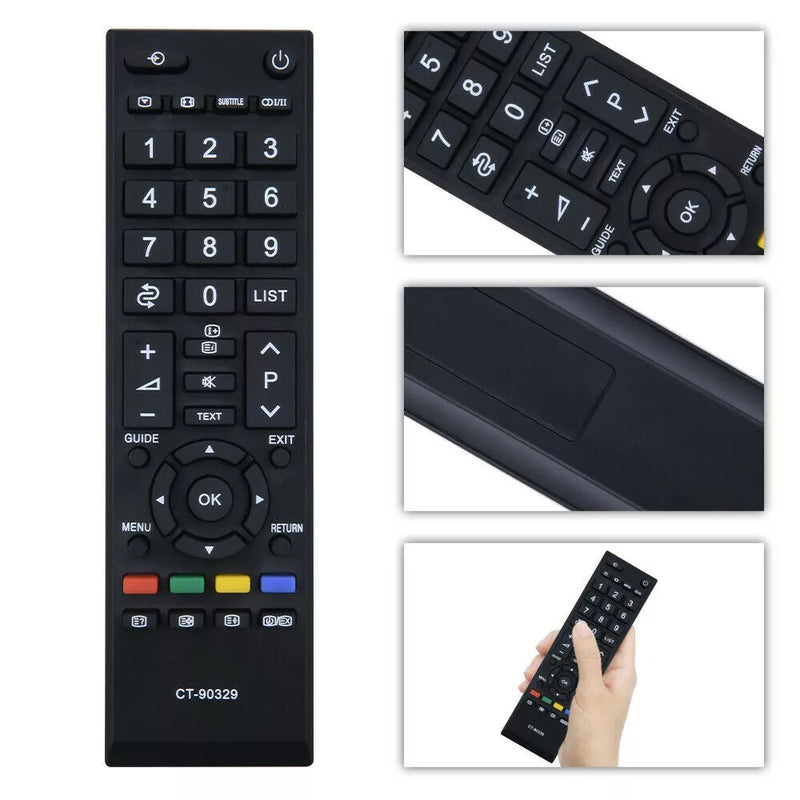 TV Remote Control For CT-90326 CT-90380 CT-90336 CT-90351 CT-90329