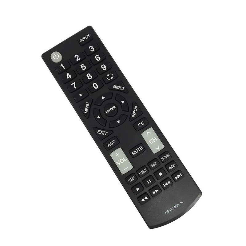 TV Remote Control For NS-RC4NA-18 LCD LED TV
